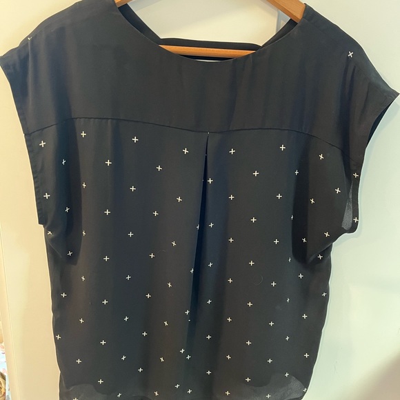 Eve Gravel blouse MED - Picture 2 of 3